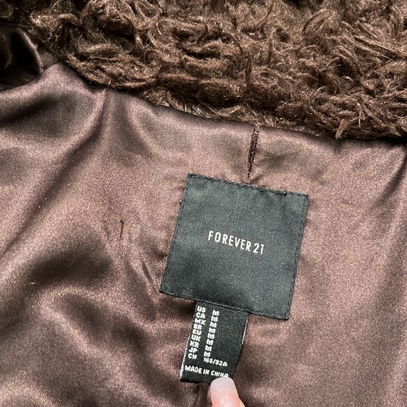 Forever 21 Furry Jacket - Picture 2 of 4